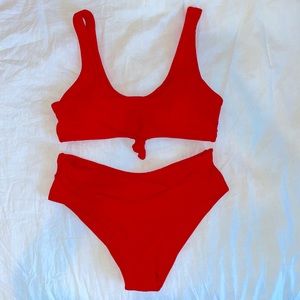 Red 2pc Bikini